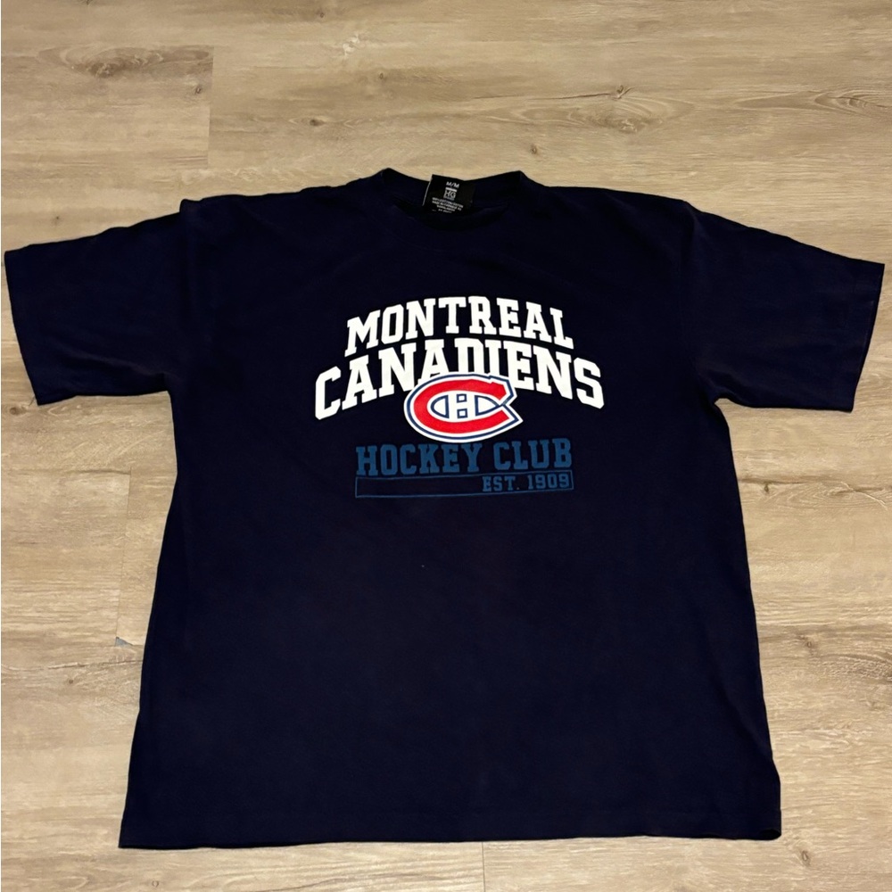 Montreal Canadiens Vintage NHL Navy T-Shirt
